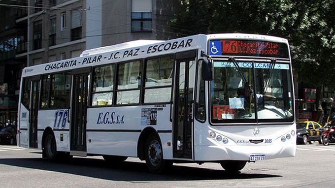 colectivo-linea-176 paro en la línea 176