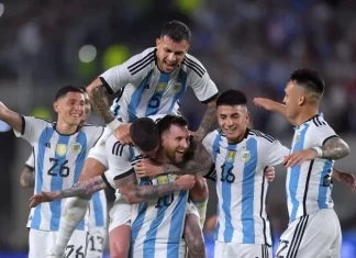 La fiesta de la selección: Argentina derrotó 7 a 0 a Curazao Argentina derrotó 7 a 0 a Curazao