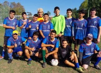 Pilar dijo presente en el arranque de la Liga Inclusiva de Fútbol arranque de la Liga Inclusiva de Fútbol