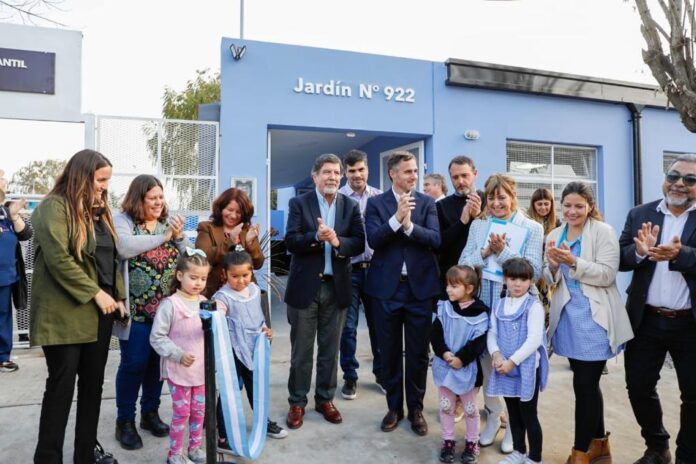 Inauguraron el jardín Nº 922 Inauguraron el jardín Nº 922