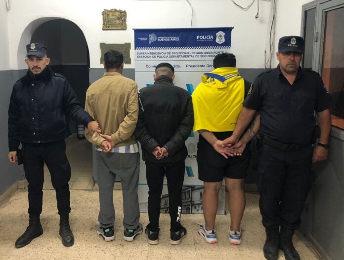 Villa Astolfi y Derqui: Siete dealers detenidos, tenían armas y cocaína en su posesión