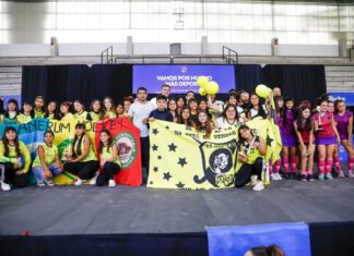 Multitudinario cierre de las Ligas Municipales de Hockey y Vóley