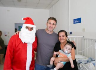 Achával acompañó a los chicos del Hospital Falcón y visitó instituciones en vísperas de la Navidad Achával acompañó a los chicos del Hospital Falcón y visitó instituciones en vísperas de la Navidad