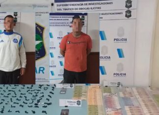 Manuel Alberti: detienen a dos dealers de cocaína Manuel Alberti: detienen a dos dealers de cocaína
