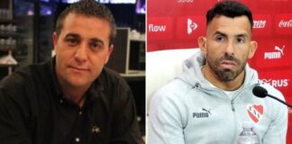 Pilar en el medio de la polémica entre «Carlitos» Tevez y el tesorero de la AFA, Pablo Toviggino