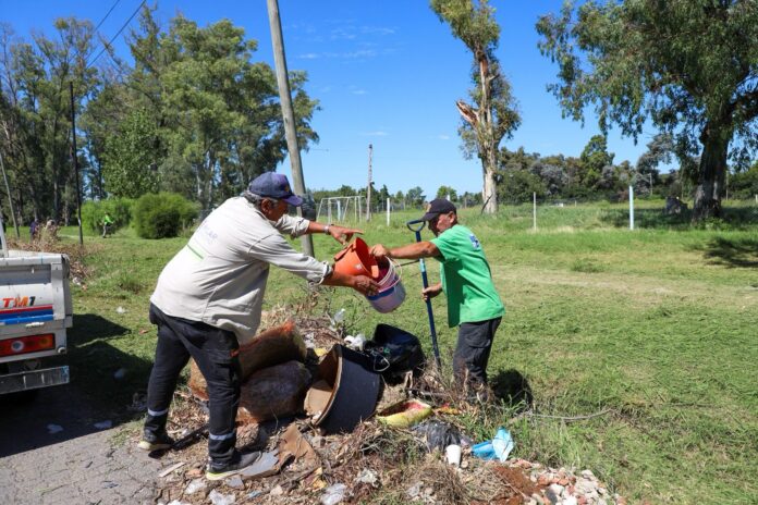 El municipio sigue avanzando con los operativos de descacharreo y fumigación en todo Pilar El municipio sigue avanzando con los operativos de descacharreo y fumigación en todo Pilar