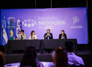 Achával participó de la apertura de una nueva Ronda de Negocios en Pilar