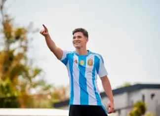 Presentaron la camiseta de la selección para la Copa América 2024 Presentaron la camiseta de la selección para la Copa América 2024
