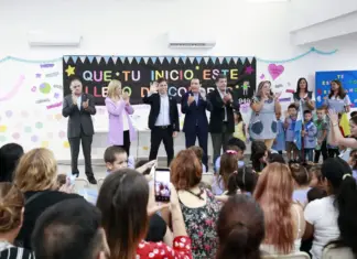 Kicillof inauguró el ciclo lectivo 2024 y volvió a apuntar contra el Gobierno Nacional