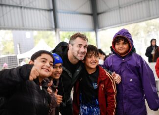 Achával acompañó a los chicos de la Liga Municipal de Futsal que realizaron sus aptos físicos Achával acompañó a los chicos de la Liga Municipal de Futsal que realizaron sus aptos físicos
