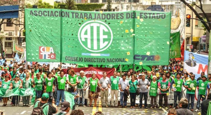 ate-nacional ATE realiza un nuevo paro nacional