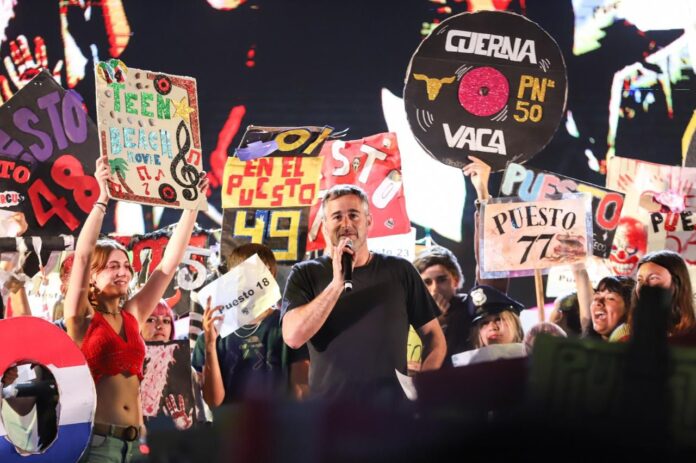 Achával junto a los vecinos dieron un gran cierre a las Fiestas Patronales