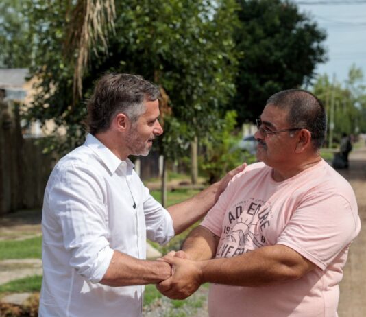 Achával recorrió las nuevas obras de asfalto de San Alejo Achával recorrió las nuevas obras de asfalto de San Alejo