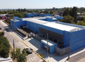 Achával inauguró la ampliación de la Secundaria N°18 de Agustoni Achával inauguró la ampliación de la Secundaria N°18 de Agustoni