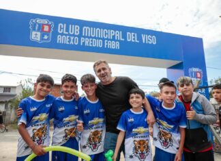 Achával inauguró el anexo y el nuevo SUM del Club Municipal Del Viso Achával inauguró el anexo y el nuevo SUM del Club Municipal Del Viso
