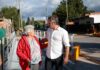 Achával recorrió el nuevo puente peatonal de Pilarica Achával recorrió el nuevo puente peatonal de Pilarica