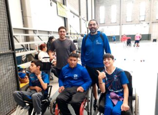 Pilar debutó en la competitiva Liga de Boccia de Vicente López Pilar debutó en la competitiva Liga de Boccia de Vicente López