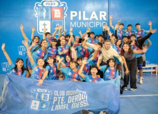 Achával acompañó el inicio de la Liga Municipal de Voley Achával acompañó el inicio de la Liga Municipal de Voley