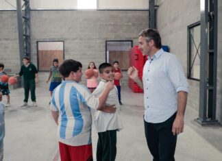 Achával acompañó las actividades del Club Alberti Achával acompañó las actividades del Club Alberti