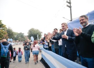 Achával acompañó a los vecinos de Zelaya en sus patronales Achával acompañó a los vecinos de Zelaya en sus patronales