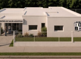 Achával anunció la obra de transformación del Centro de Salud de Agustoni Achával anunció la obra de transformación del Centro de Salud de Agustoni