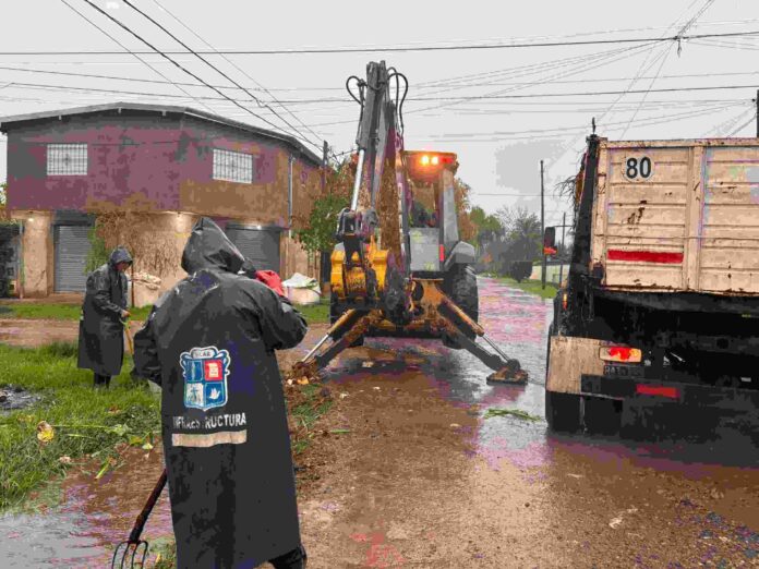inunda El Municipio refuerza los trabajos ante el temporal