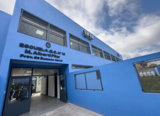 Peralta y Achával inauguraron la ampliación de la Secundaria N°10 de Alberti Peralta y Achával inauguraron la ampliación de la Secundaria N°10 de Alberti