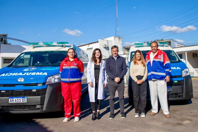 WhatsApp Image 2025-09-03 at 19.38.38 Achával y Peralta presentaron dos nuevas ambulancias para Pilar