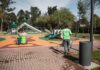 El Municipio continúa transformando la Plaza de Los Robles El Municipio continúa transformando la Plaza de Los Robles