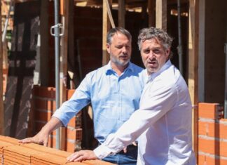 Achával recorrió el avance de la obra de la Universidad Nacional de Pilar Achával recorrió el avance de la obra de la Universidad Nacional de Pilar