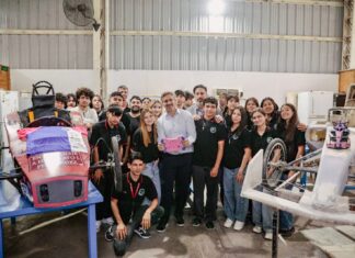 Achával visitó el Centro Municipal de Formación Profesional de Pilar junto a Trotta Achával visitó el Centro Municipal de Formación Profesional de Pilar junto a Trotta