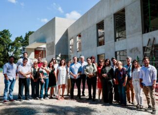 Achával recorrió la obra de la Universidad de Pilar junto al Consejo Superior Achával recorrió la obra de la Universidad de Pilar junto al Consejo Superior