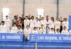 Achával acompañó el cierre de año de Taekwondo de todos los clubes municipales Achával acompañó el cierre de año de Taekwondo de todos los clubes municipales “Vamos a seguir trabajando para que nuestros vecinos y vecinas encuentren en nuestros clubes municipales un lugar para desarrollarse y formarse con los valores del deporte”, cerró el intendente. Acompañó al intendente el secretario de Gobierno, Santiago Laurent.