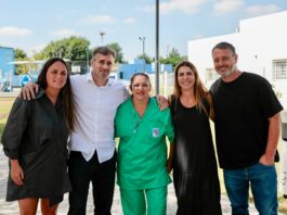 Achával recorrió el Centro de Atención Primaria de Pilarica Achával recorrió el Centro de Atención Primaria de Pilarica