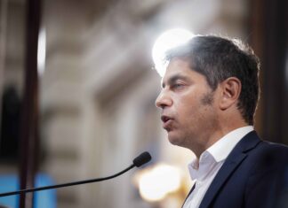 Kicillof lanzó un duro discurso contra Milei y llamó a “cambiar el rumbo nacional”