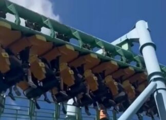 Parque de la Costa: se rompió una montaña rusa y personas quedaron colgadas 20 minutos Parque de la Costa: se rompió una montaña rusa y personas quedaron colgadas 20 minutos