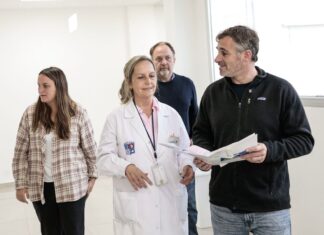 Achával acompañó una nueva jornada de salud en el HCP Achával acompañó una nueva jornada de salud en el HCP