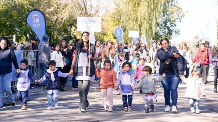 El Municipio acompañó a los vecinos de Fátima en sus fiestas patronales