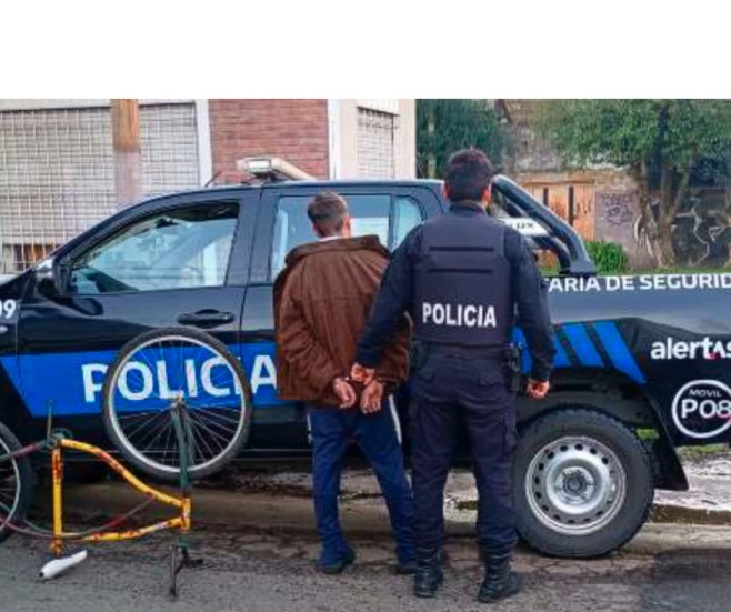 4 Pilar: entró a una casa, robó una bicicleta y fue detenido a pocas cuadras