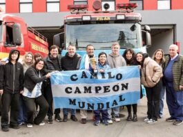 Pilar reconoció a Camilo Martínez luego de ser campeón mundial Pilar reconoció a Camilo Martínez luego de ser campeón mundial