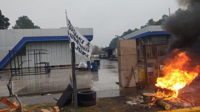 Denuncian prácticas antisindicales en Cassia Gases Comprimidos y continúa la protesta
