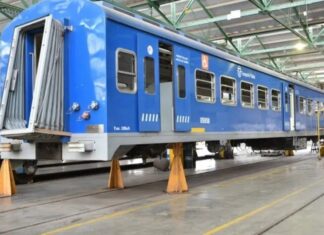 Renuevan formaciones del Tren San Martín con nuevos motores y tecnología LED Renuevan formaciones del Tren San Martín con nuevos motores y tecnología LED