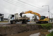 El municipio llevó adelante trabajos de limpieza de desagües y arroyos El municipio llevó adelante trabajos de limpieza de desagües y arroyos