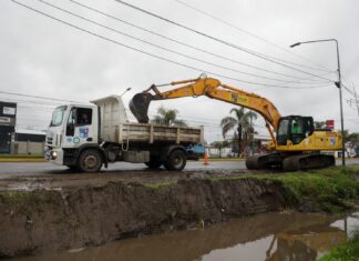 El municipio llevó adelante trabajos de limpieza de desagües y arroyos El municipio llevó adelante trabajos de limpieza de desagües y arroyos
