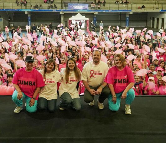 La Master Pink 2026 reunió a cientos de vecinos y tiñó de rosa el Microestadio Rusticucci La Master Pink 2026 reunió a cientos de vecinos y tiñó de rosa el Microestadio Rusticucci
